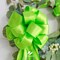 Lime Green Wired Ribbon 2.5 inch Green Satin Wire Ribbon for Wreaths, Bows Making, Flower Bouquet, Garland, Home Decor, Crafts, Halloween Decor, Christmas Tree Bows-10 Yards